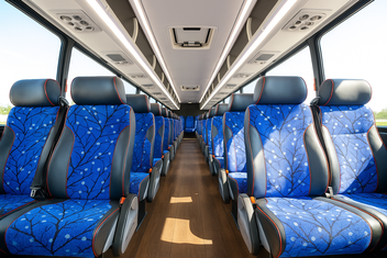 Clovis Charter Bus Inside