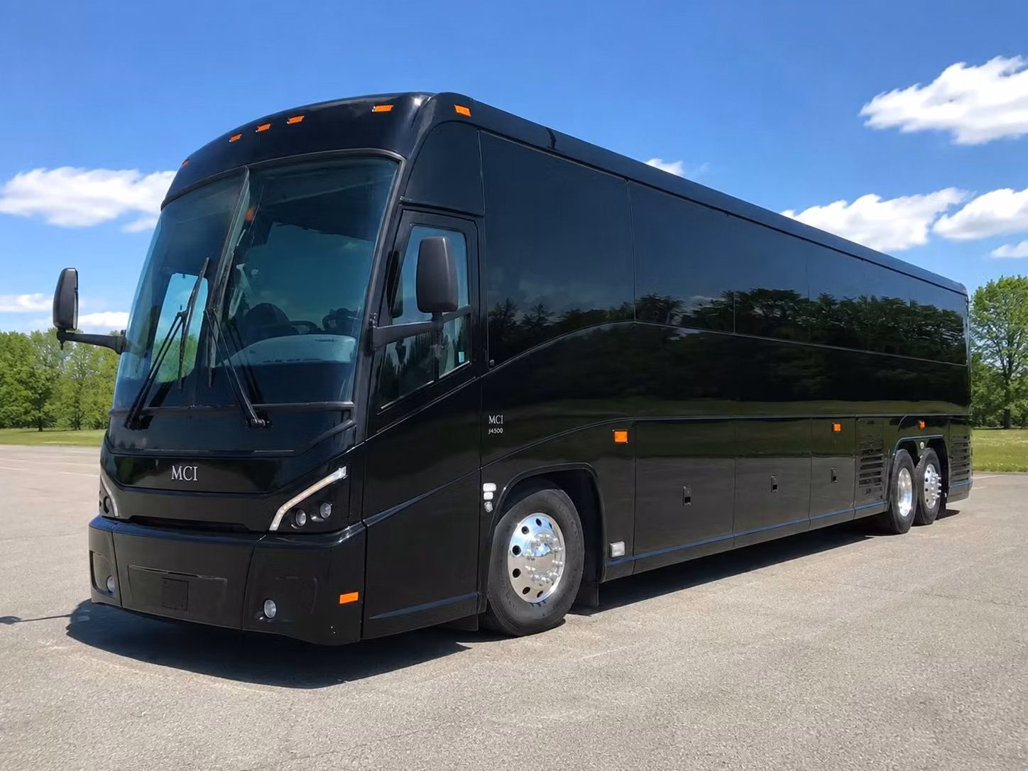 charter bus rentals for clovis weddings