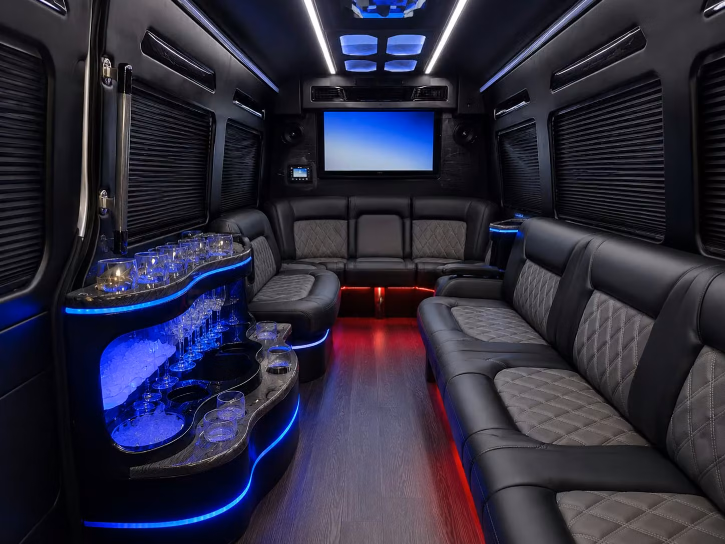 sprinter van transportation for groups and events across clovis